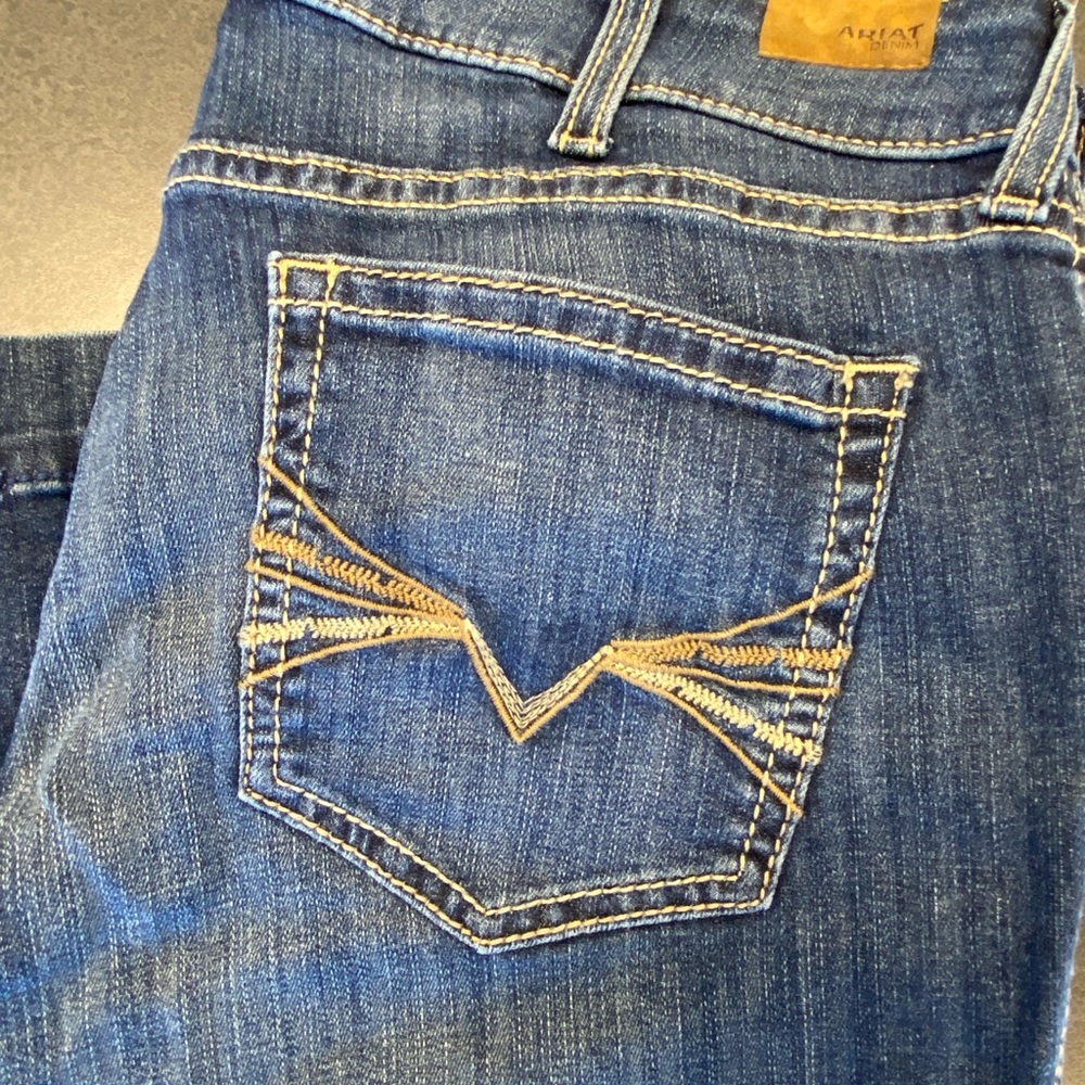 Ariat Women's Dark Blue Boot Cut Jeans